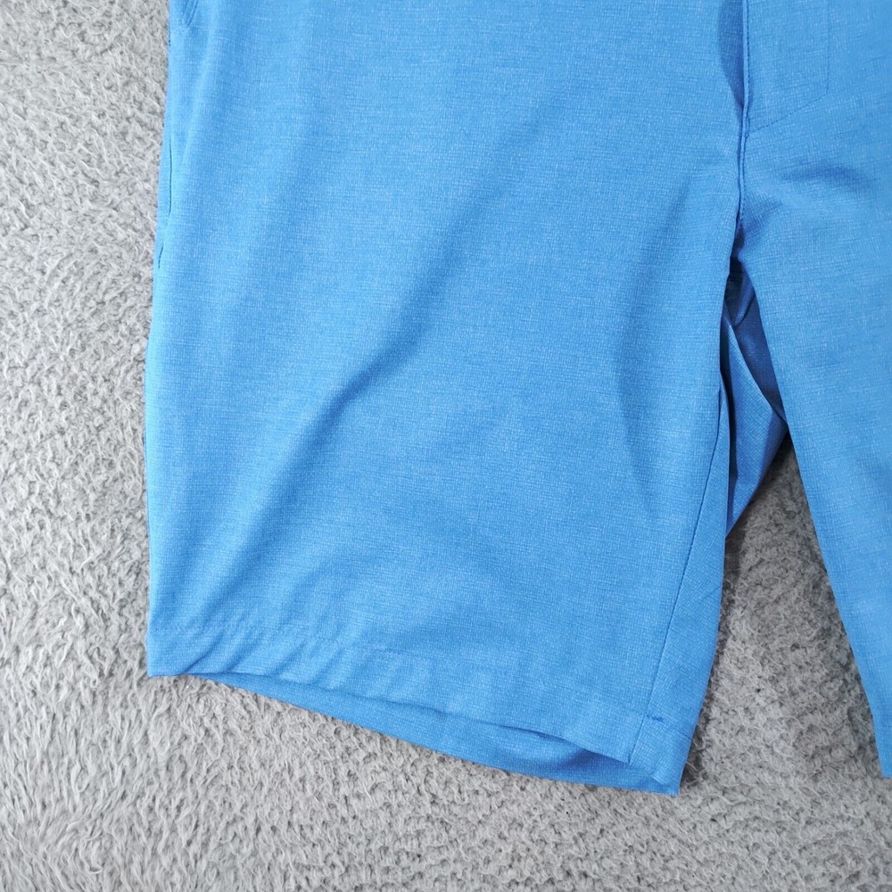 Peter Millar Shorts Mens 40 Blue Crown Sport Performance Wicking Golf Chino EUC - Picture 10 of 16